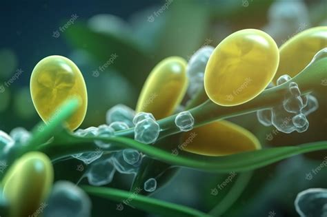 Premium AI Image | Colorful 3D illustration depicting the chemical ...