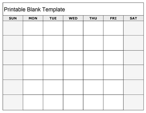 Microsoft Word Calendar Templates - Printable Word Searches