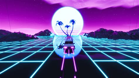 Synthwave Type 1v1 Map : outrun