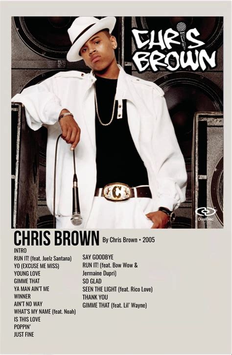 chris brown | Chris brown, Music album cover, Chris brown albums