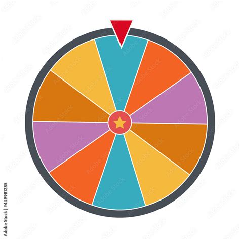 Wheel of fortune vector illustration. Wheel of fortune logo Stock ...