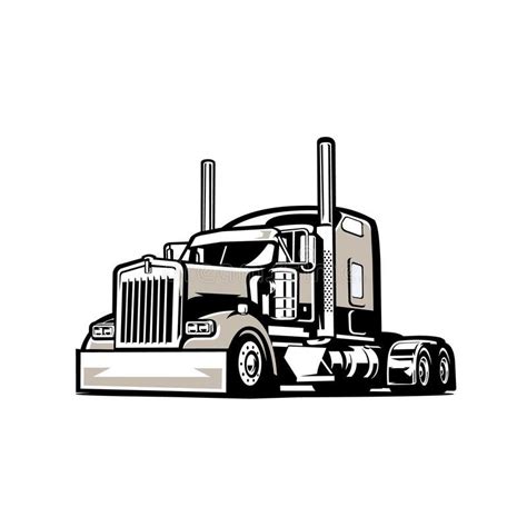 Dog Logo Design, Logo Design Template, Big Rig Trucks, Semi Trucks ...