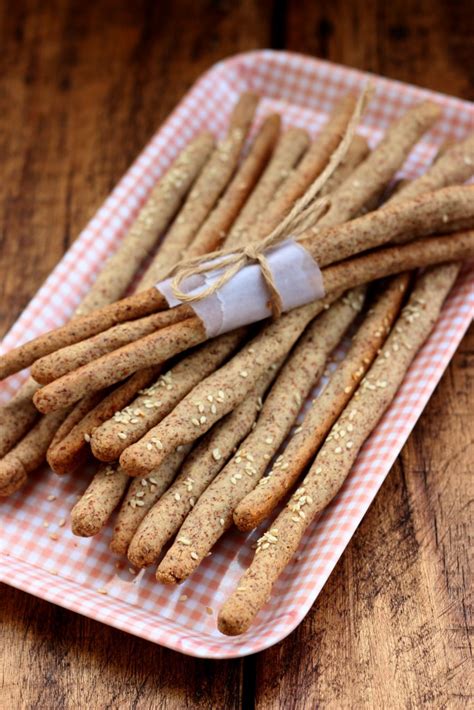 Grain-free Italian Breadsticks (Grissini) - Dish by Dish