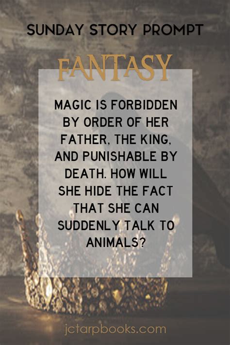 Fantasy and Fairy Tale Writing Prompts — JC Tarp Books & Editing