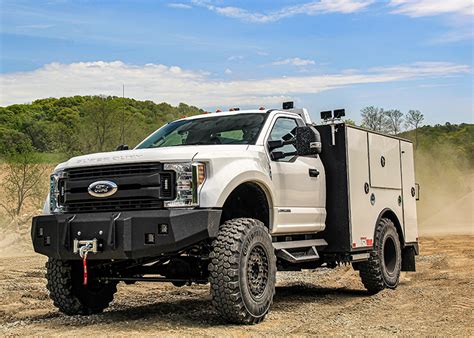 Service Trucks for the Aggregate Industry - Summit Truck Bodies