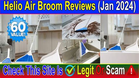 Helio Air Broom Reviews (Jan 2024) See - Legit Or Another Scam? ! Scam ...