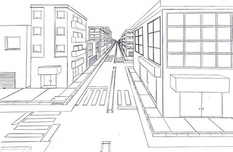 Beautiful Work Info About How To Draw A City In One Point Perspective ...