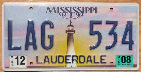 Mississippi | Product categories | Automobile License Plate Store ...