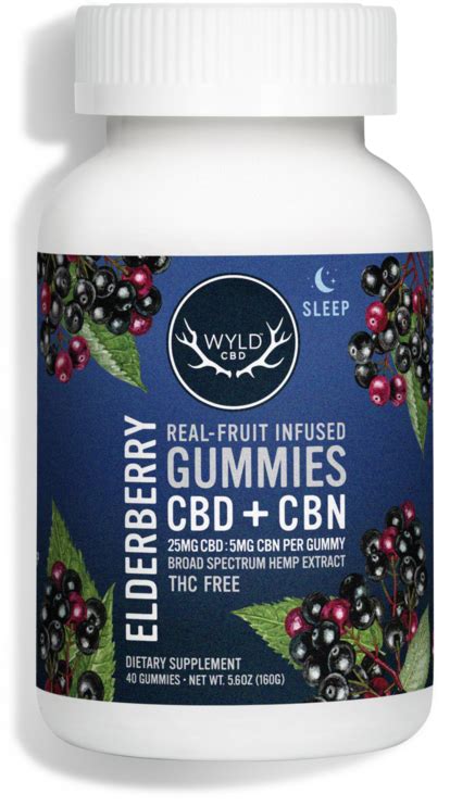 Wyld CBD Elderberry and CBN Gummies - Dispensary Exprt