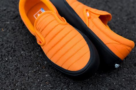 Vans Slip-On Lite Quilted Russett Orange - Sneaker Bar Detroit