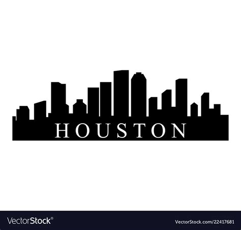 Houston Skyline Svg