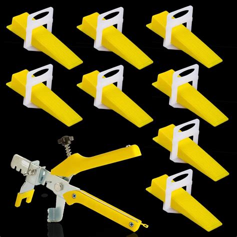 Buy HYLONG Tile Leveling System 3mm 400-Pcs Tile Spacers Plus 100 Pcs ...