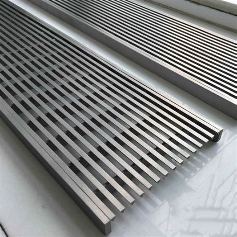 Galvanized Steel Drain Grate Smooth Flat Surface Trench Drainage Ditch ...