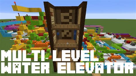 Minecraft Multi Floor Water Elevator | Floor Roma