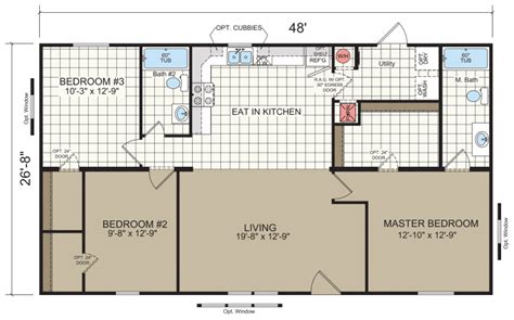 How To Read And Understand Mobile Home Floor Plans Mhvillage