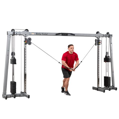 Body Solid - GDCC250 Deluxe Cable Crossover Machine - Walmart.com ...