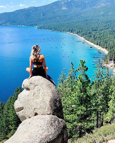 Not only is Monkey Rock abover Lake Tahoe a cool rock formation, it may ...