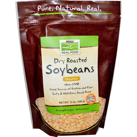 Now Foods Soybeans Unsalted 12 oz