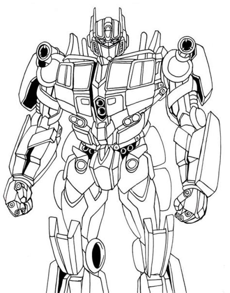 Optimus Prime Coloring Pages PDf To Print - Coloringfolder.com ...