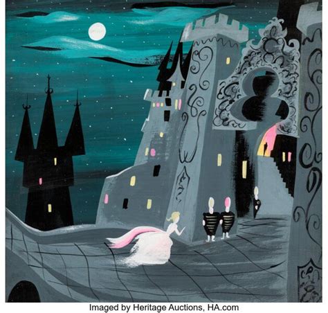 Mary Blair Cinderella Concept/Color Key Painting (Walt Disney, | Lot ...