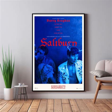 Saltburn Movie Poster Home Decor Art Poster for Giftcustom - Etsy