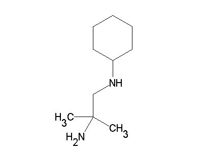 N-cyclohexyl-2-methylpropane-1,2-diamine - C10H22N2, density, melting ...