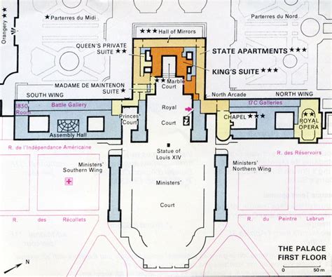 Palace of Versaillies Map PDF - FREE Printable Maps of Palace of ...