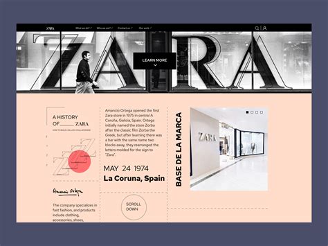 A History of Zara by Anna on Dribbble