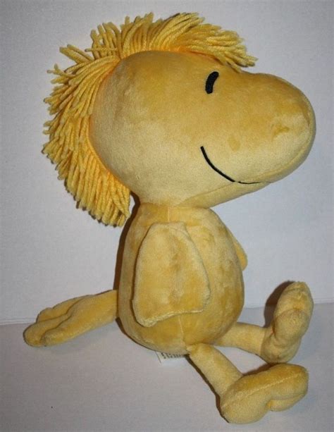 WOODSTOCK 13" Peanuts Stuffed Yellow Plush Soft Toy Snoopy Kohls Cares ...