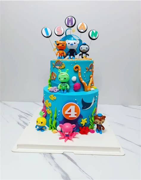 Octonauts cake, Food & Drinks, Homemade Bakes on Carousell