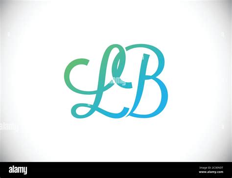 Initial Monogram Letter LB Logo Design Vector Template. L B Letter Logo ...