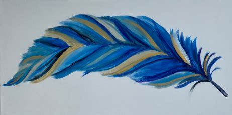 Feather Art, by the artist Mamta Gupta | Gallea