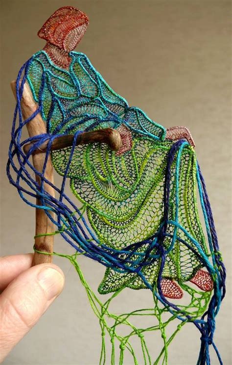 Textile Art Work by Romanian Artist | Upcycle Art