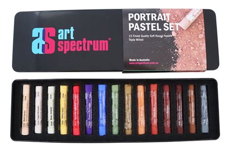 Art Spectrum Soft Pastels Portrait Set of 15 - The Drawing Room