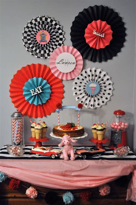 Retro Soda Shop Party | Retro birthday parties, Retro party decorations ...