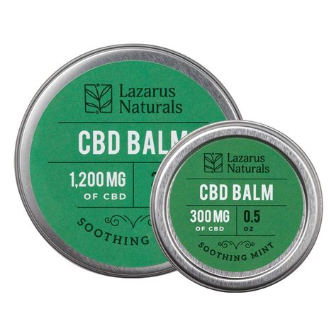 Lazarus Naturals CBD Balm - SuperNova Smoke Shop