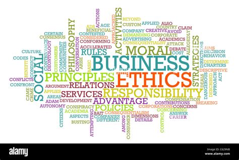 Business Ethics and Social Responsibility Stock Photo - Alamy