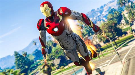 INSANE IRON MAN MOD! - (GTA 5 Avengers: Infinity War Mods) - YouTube