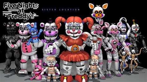 FNAF Sister Location Wallpapers - Wallpaper Cave