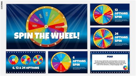 Spin the wheel! Free spinner PowerPoint template | SlidesMania