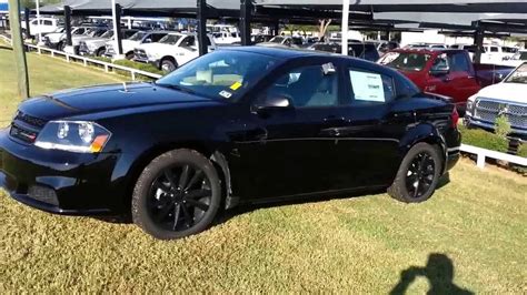 All New 2014 Blacktop Dodge Avenger - YouTube