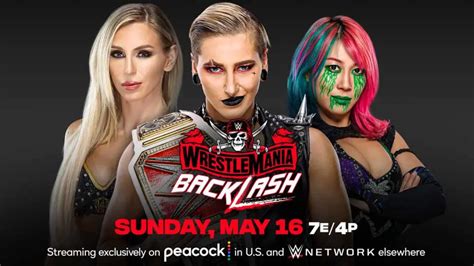 Rhea Ripley vs Asuka vs Flair Announced for WWE WrestleMania Backlash ...