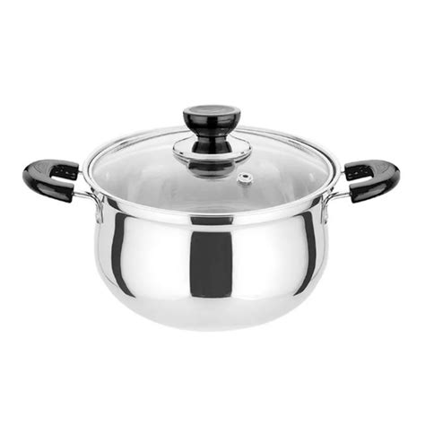 20cm Diameter Korean Style Thickened Stainless Steel Cooking Pot With ...