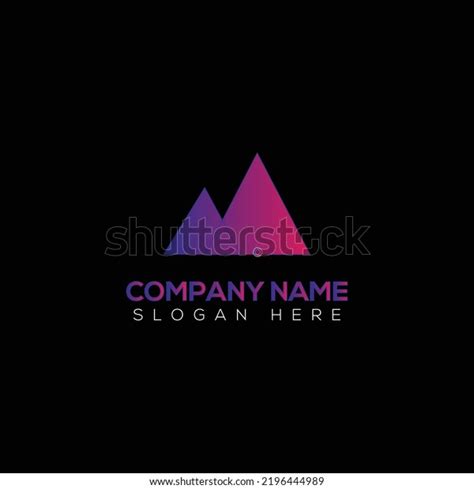 Water Mark Logo Vector Illustration Template Stock Vector (Royalty Free ...