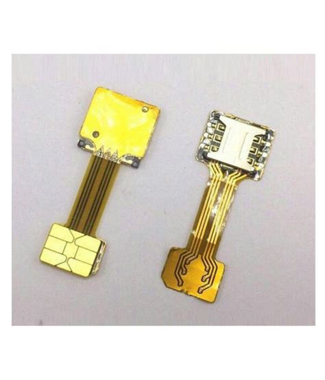 Hybrid Sim Slot Adapter For 2 Sim And Micro SD Card (Hybrid Dual Sim ...