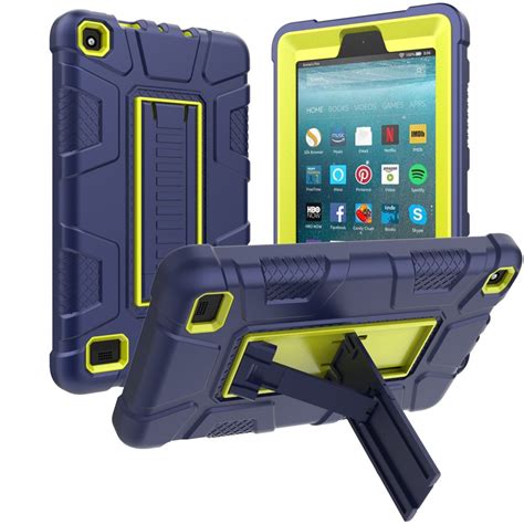 Allytech Shockproof Case for Amazon 7 Inch Tablet Fire 7 2019 9th ...