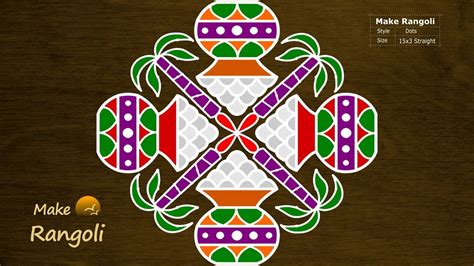 Full 4K Collection of Over 999+ Amazing Pongal Kolam 2019 Images with Dots