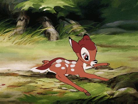 How many awns does Bambi have at the end of the film ? | Bambi disney ...