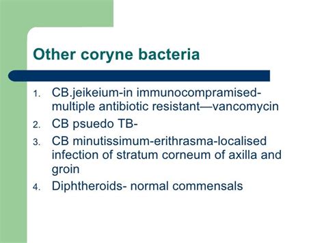 Corynebacterium