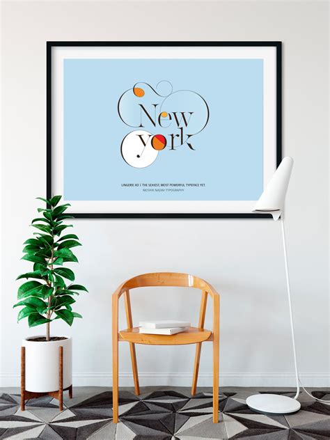 Love is in the air poster | Moshik Nadav Fashion Typography and Fonts